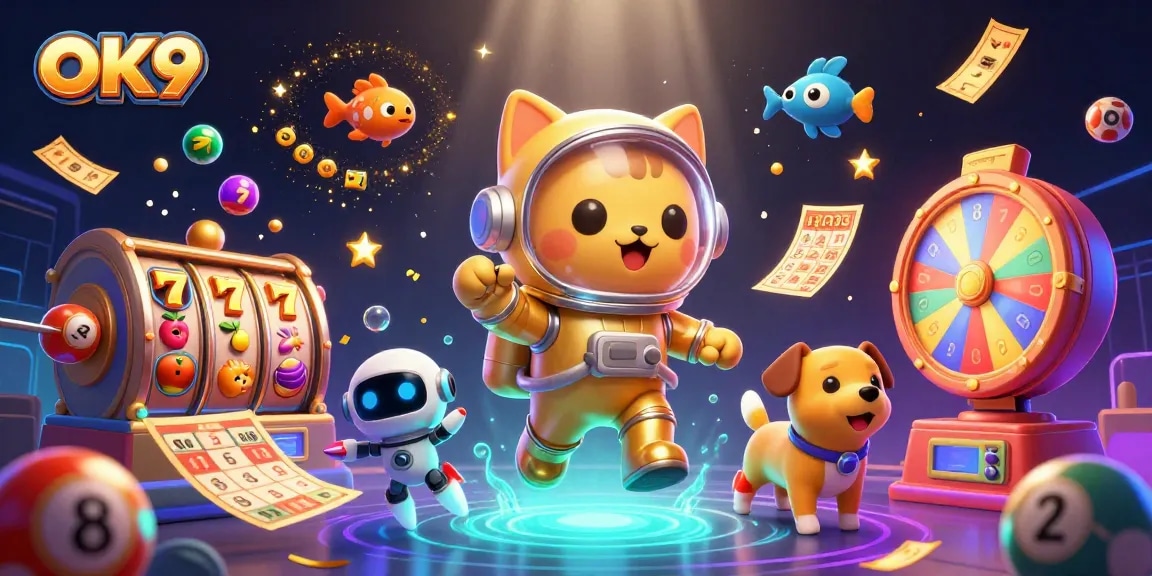 Experience exciting moments with OK9 slot games featuring colorful dynamics and jackpot wins.