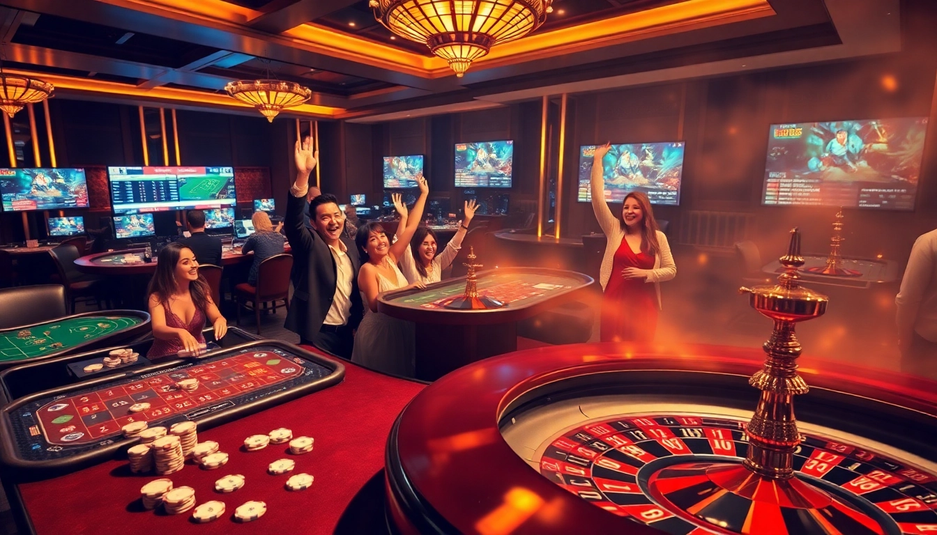 Engage in thrilling stakes at DU88, with vibrant gambling tables and exciting poker action.