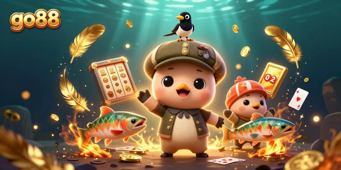 Engage with go88's exciting gaming adventure featuring vibrant characters and dynamic elements.