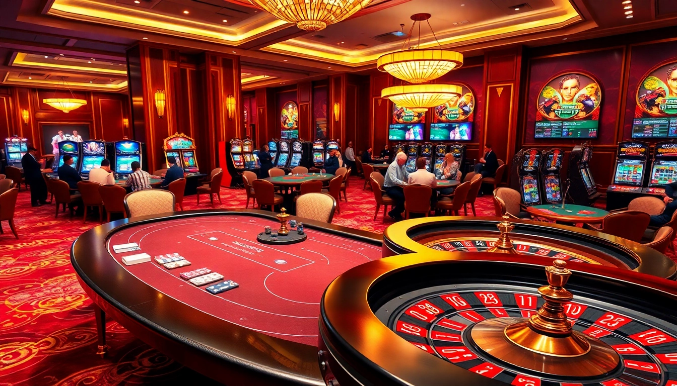Experience high-stakes excitement at https://nohu90a.uk.com/ with vibrant gaming scenes, luxury poker tables, and live betting.