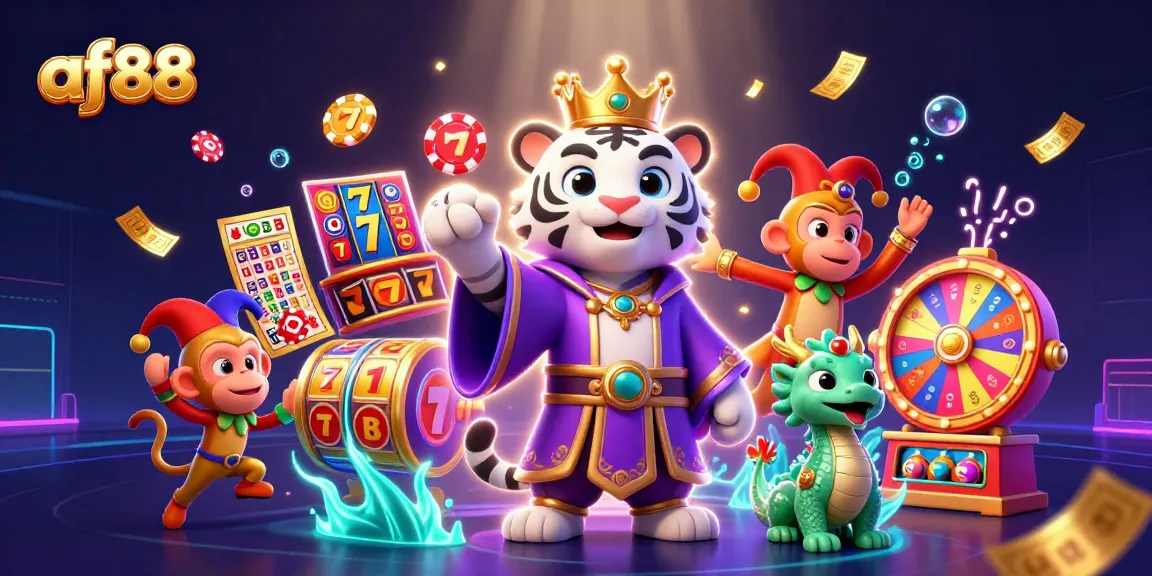 Engage in thrilling moments at af88 with dynamic slot reels and enchanting characters.