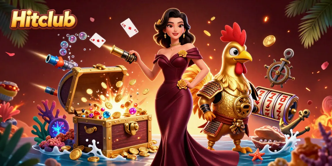 Hitclub elevates your gaming adventure with luxury elements and winning gameplay.