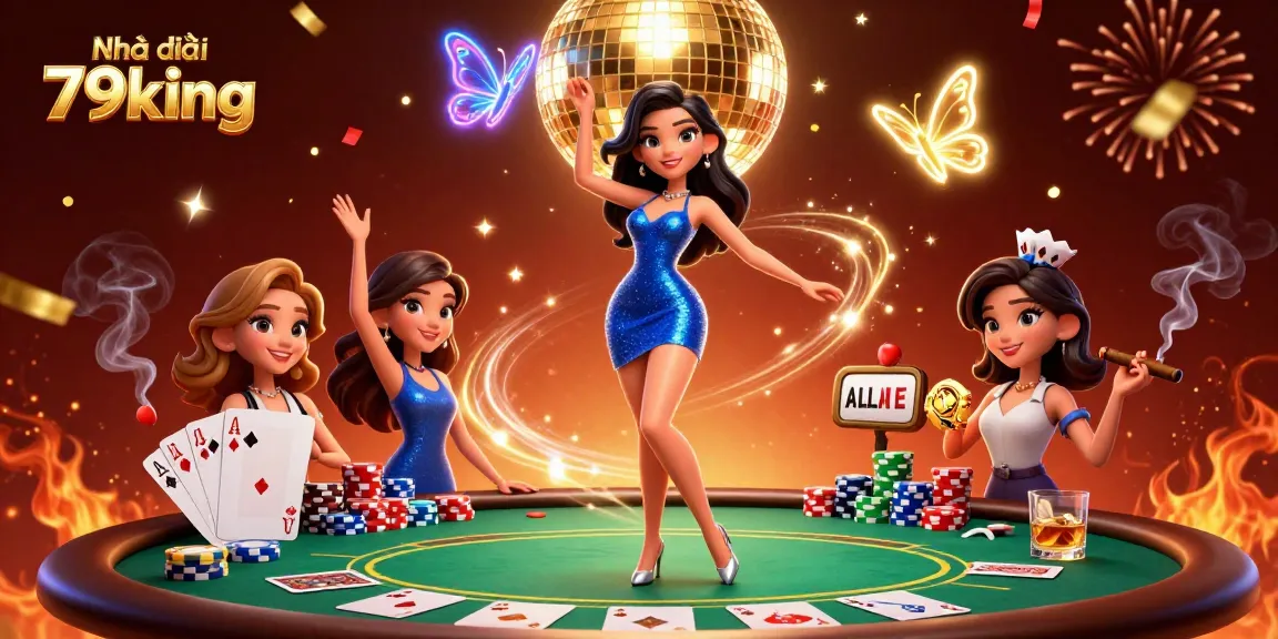 Experience the thrill at Nhà cái 79king with dynamic poker gameplay and vibrant 3D visuals.