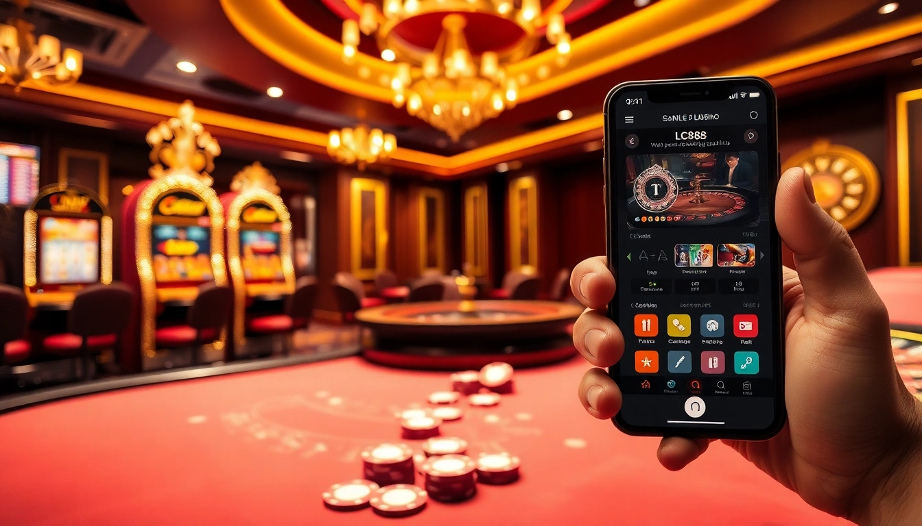 Engage with the exciting lc88 app for online gambling and gaming experiences.