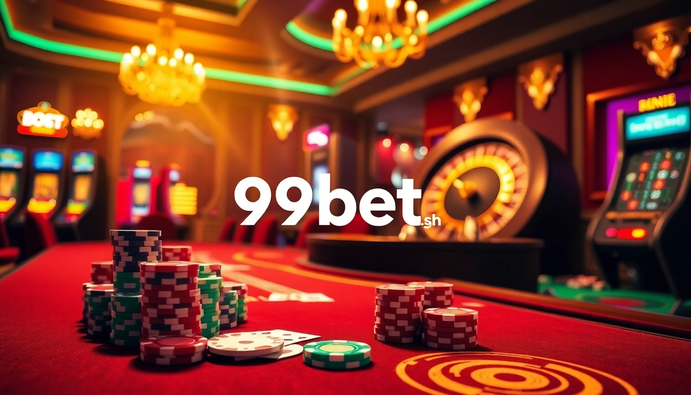 Experience the thrill of 89bet.sh with vibrant casino tables and exciting gameplay elements.