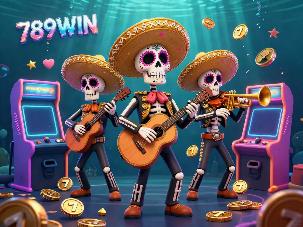 Spin the slots and join the lively music at 789WIN for a colorful gaming experience.