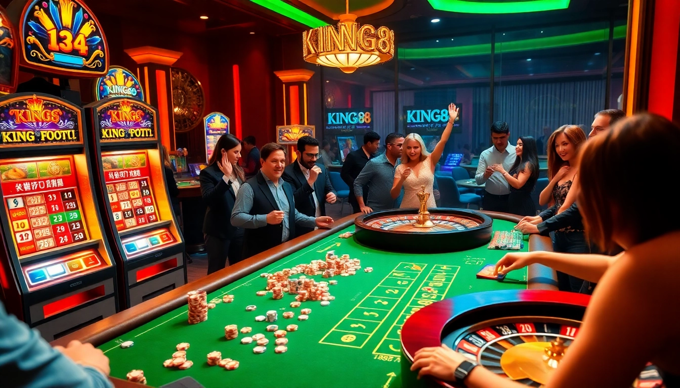 Win big at King88 with thrilling casino action and vibrant gaming atmosphere.