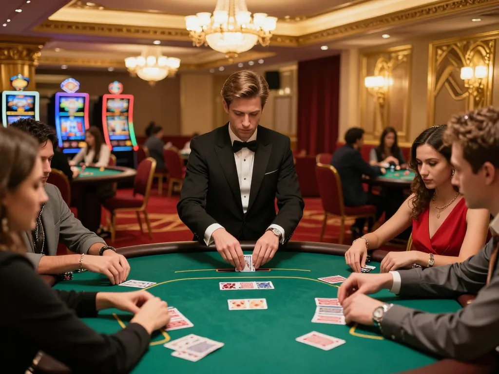 Exciting gameplay at 789Club's vibrant poker room, where players engage in high-stakes action.