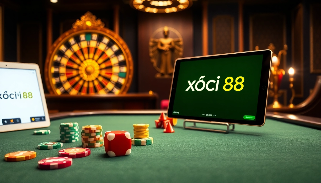 Experience the thrill of winning with xocdia88 at an exciting Xóc Đĩa casino setup.