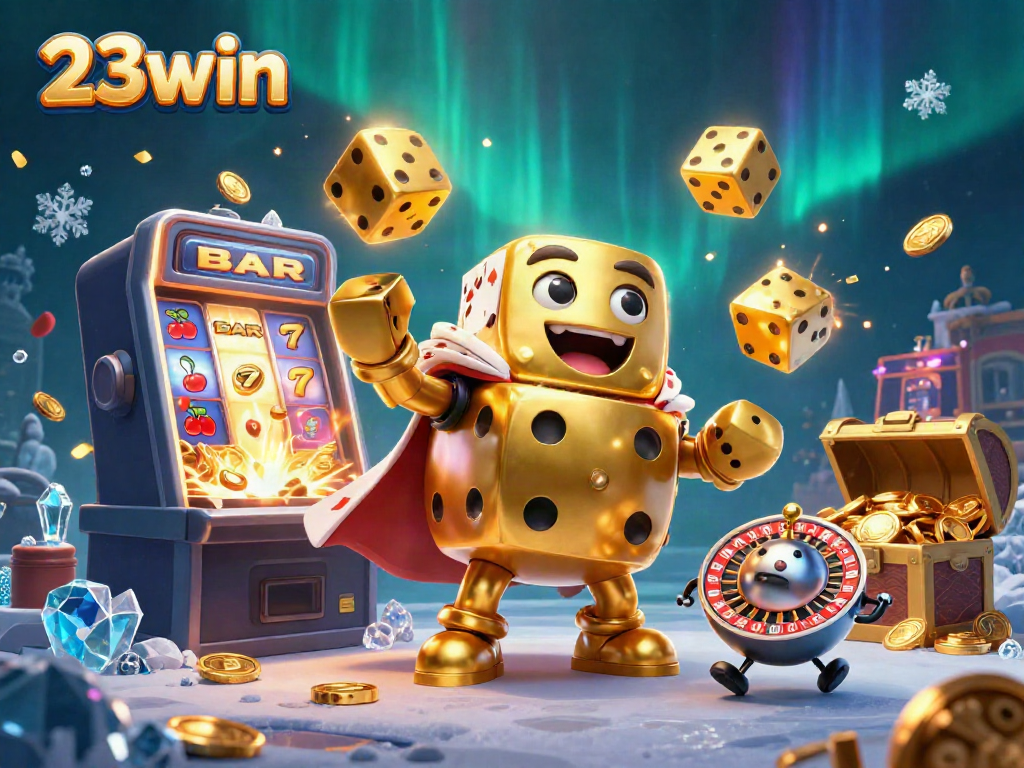 Experience thrilling gaming with golden dice and jackpot excitement at 23win casino
