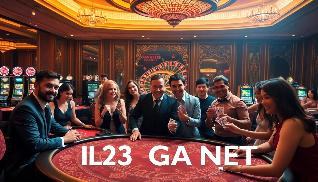 Experience the thrill of betting at 123GA NET with exciting casino games and vibrant casino atmosphere.