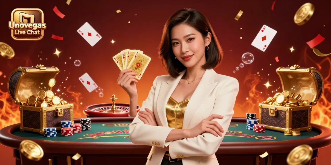 Engage with Unovegas Live Chat for instant support in the online casino experience.