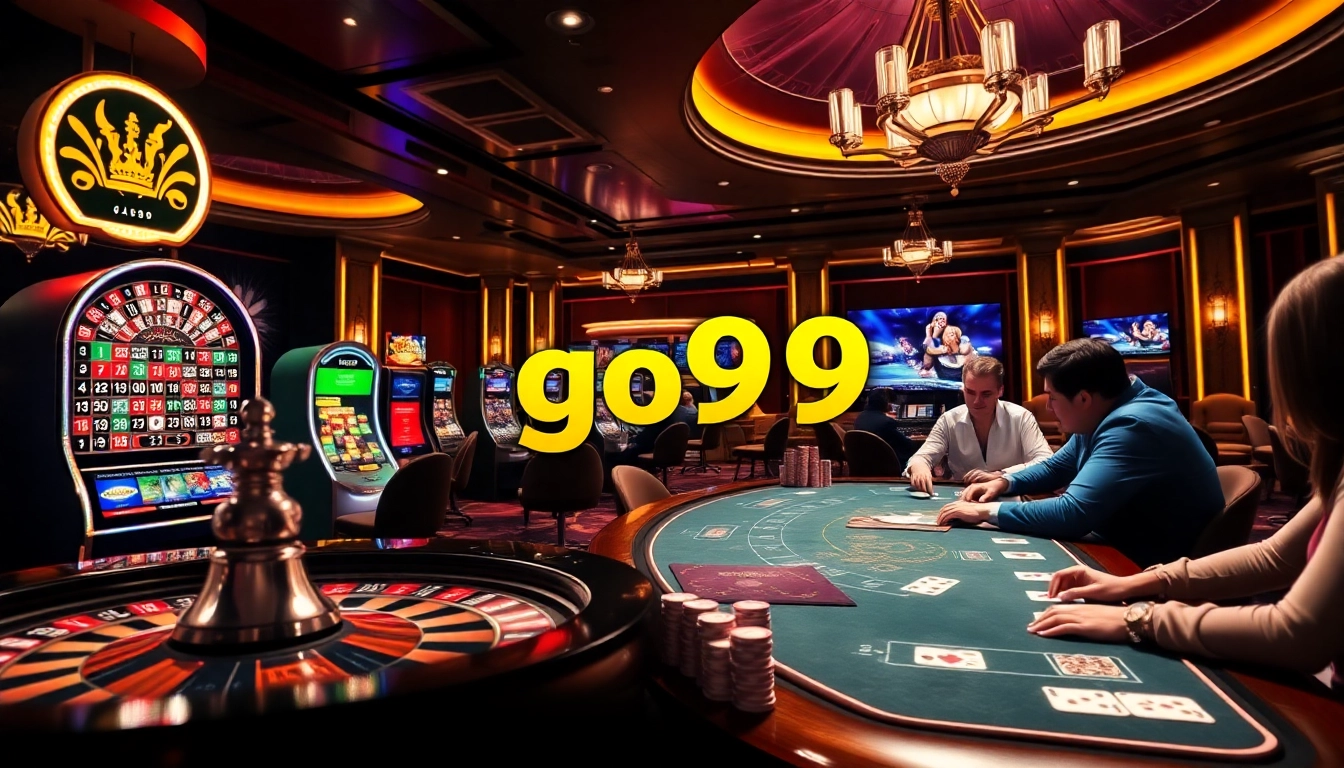 Experience thrilling gameplay at the luxurious go99 casino, where excitement meets strategy.