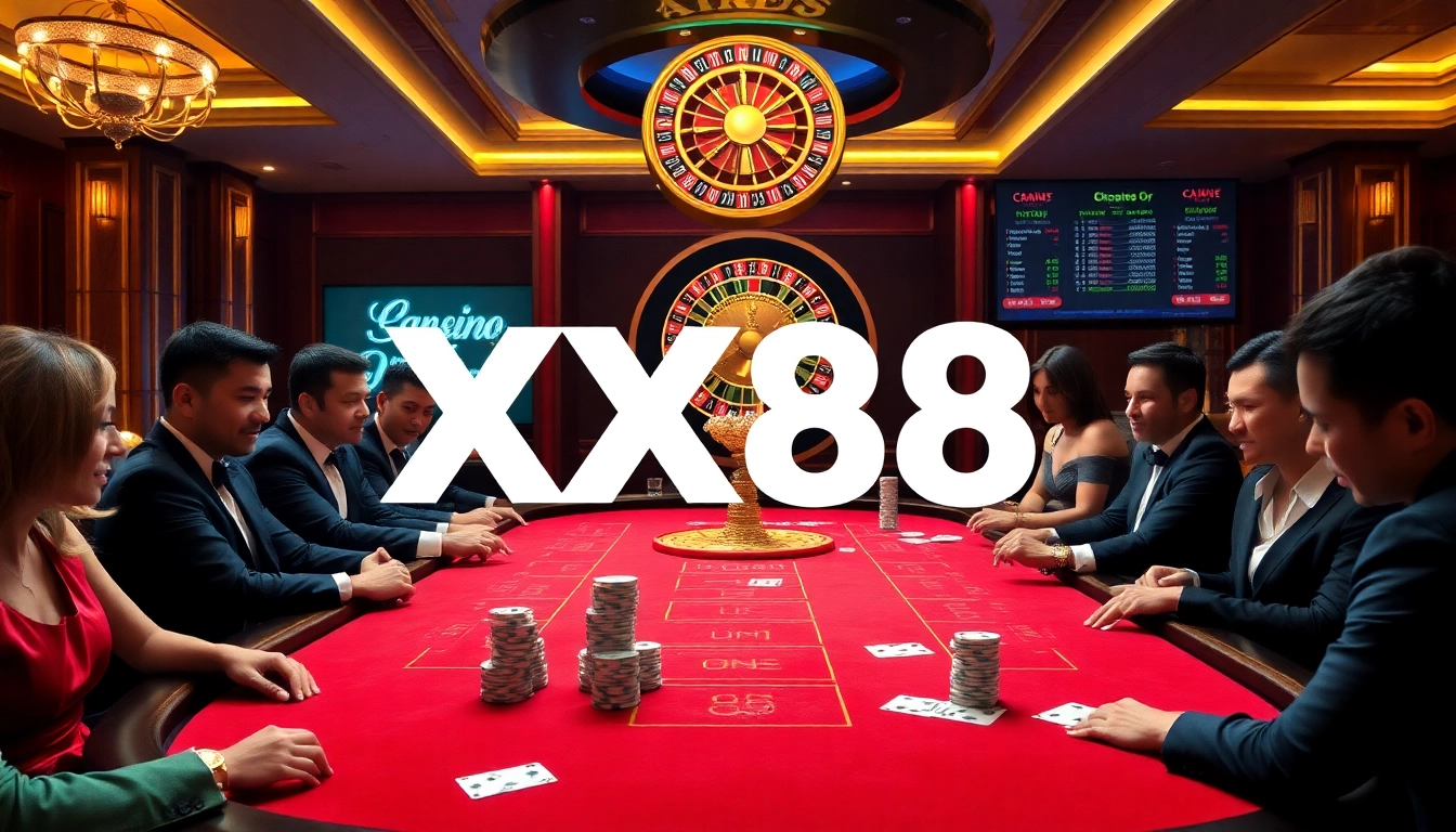 Experience the luxury of gambling at XX88 with high-stakes baccarat and roulette.