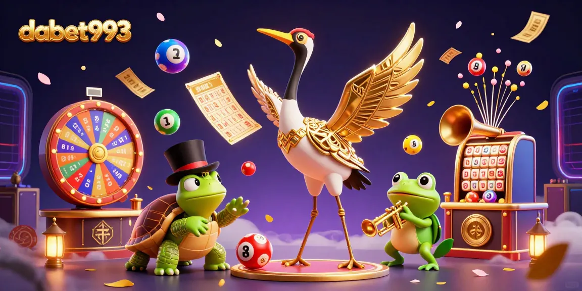 Dabet993 offers immersive gambling fun with vibrant casino characters, colorful lotteries, and festive game elements.