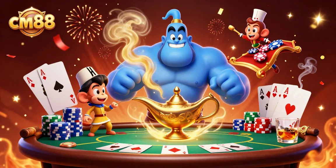 Engage in thrilling gameplay at cm88 featuring dynamic poker elements and a vibrant casino atmosphere.