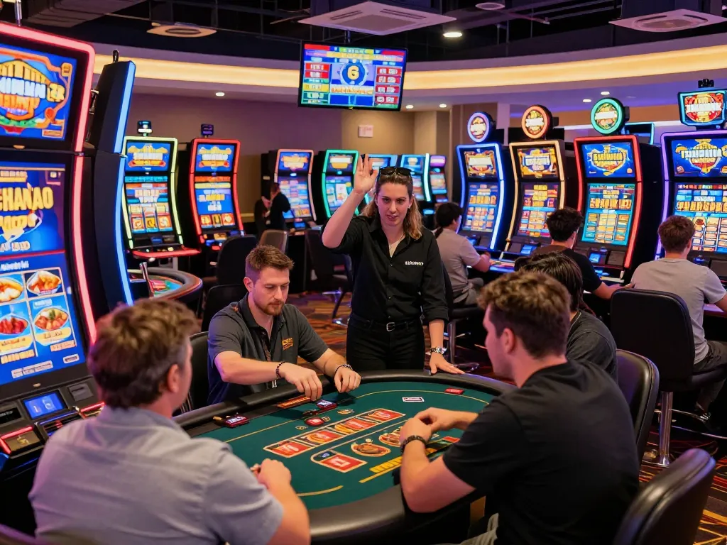 Engaged players at the ZX88 casino showcasing the thrill of link vào zx88 gaming experience.