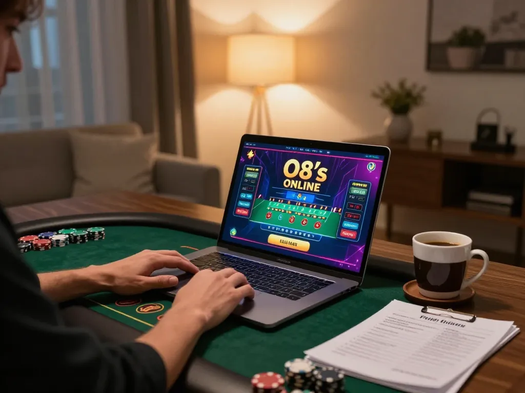 Engage with O8's online casino playing blackjack from the comfort of home
