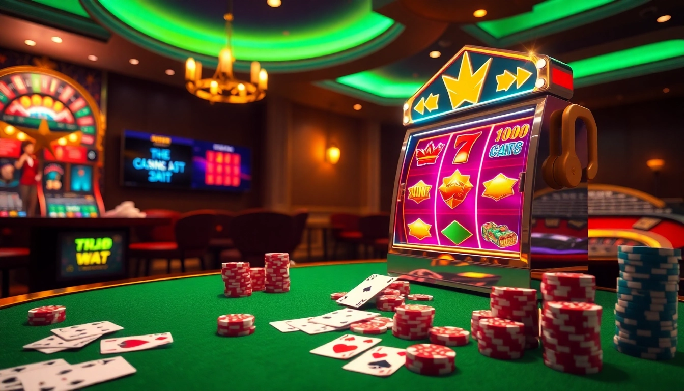Engage in thrilling gameplay of the King88 Slot Game featuring vibrant slots and casino elements.