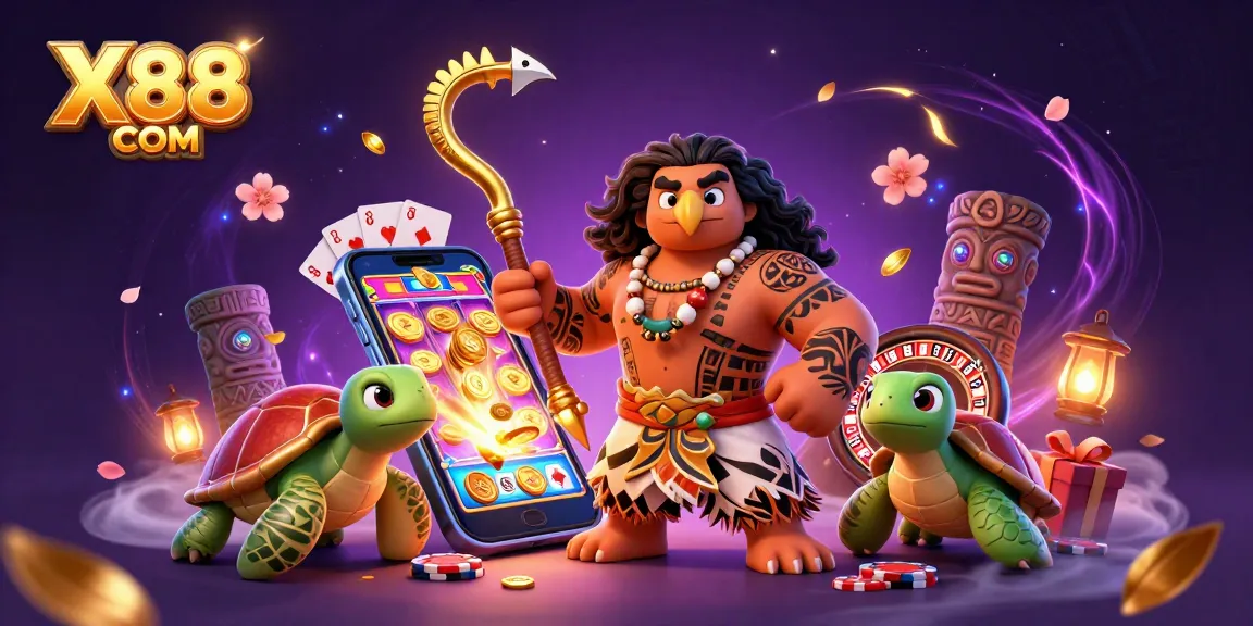 Play thrilling casino games with X88 COM; discover exciting slot adventures and cash prizes!