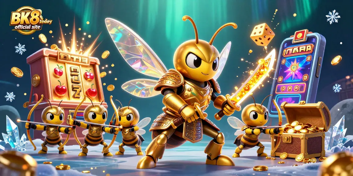 Engage in thrilling gaming experiences at BK8.today official site featuring vibrant 3D casino elements.
