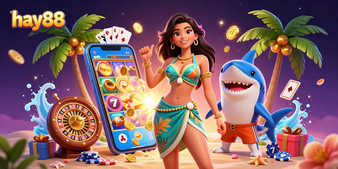 Spin the reels at hay88 with thrilling 3D casino characters and vivid gaming elements.
