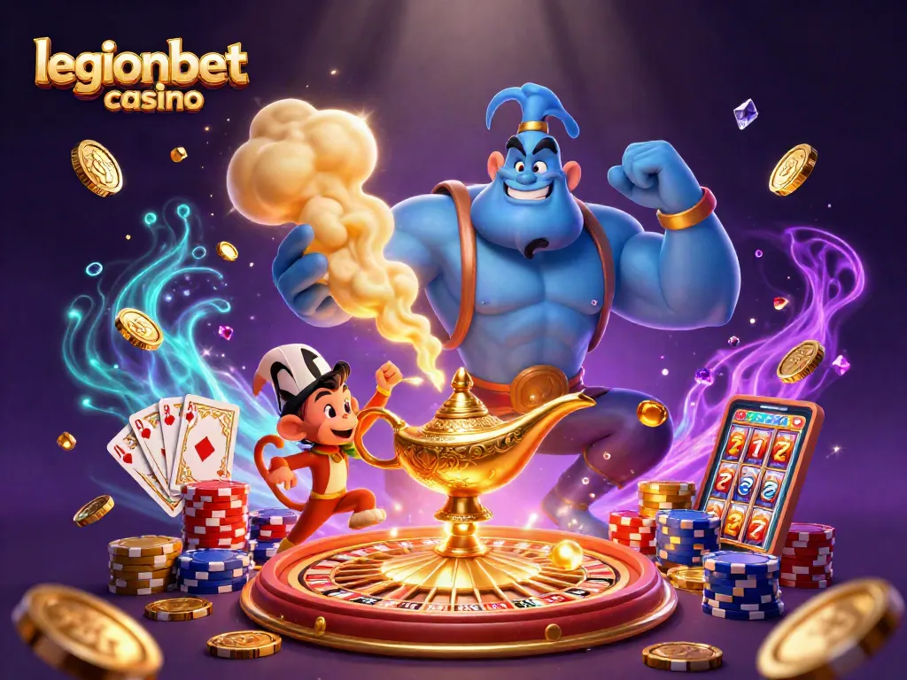 Experience thrilling gameplay at legionbet casino with a magical atmosphere of fun and excitement.