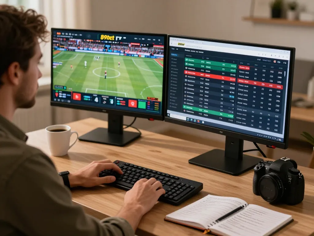 Placing bets on 89bet, focusing on live sports betting with strategic insights in view