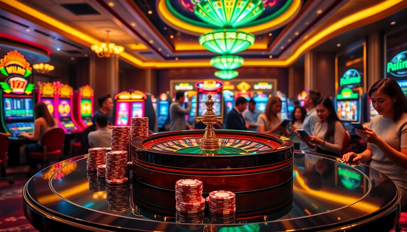 Experience thrilling gameplay at ww88 with vibrant casino elements and engaging atmosphere.