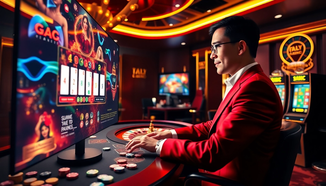 Experience thrilling gaming at lo de uy tin with diverse casino games and vibrant online interfaces.