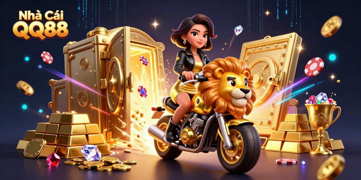 Experience thrilling gaming at Nhà Cái QQ88 with an engaging casino atmosphere illustrated vividly.