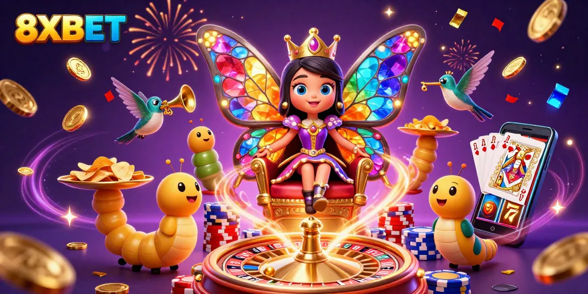 Experience thrilling adventures at 8XBET with vibrant casino characters and dynamic gameplay elements.
