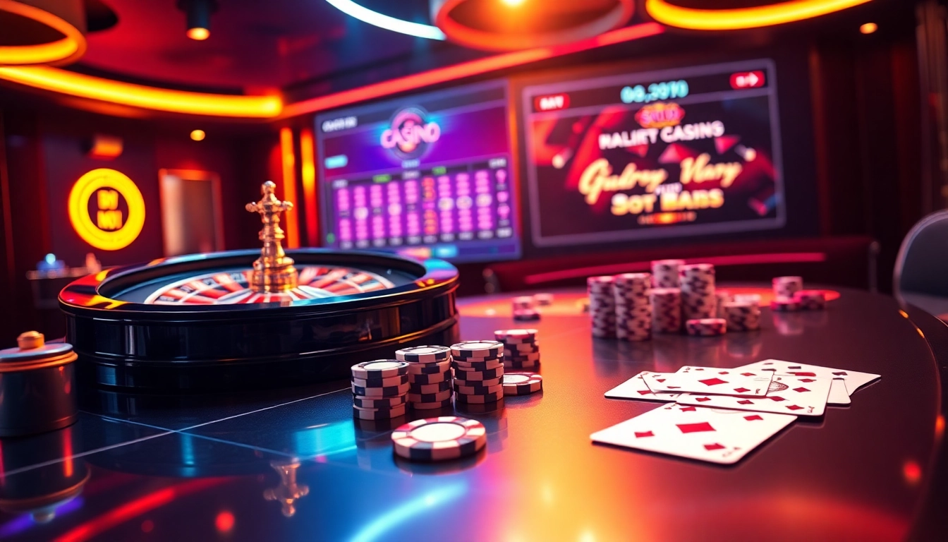 Experience the excitement of gambling at rikvip.gb.net with vibrant casino visuals and engaging gameplay.