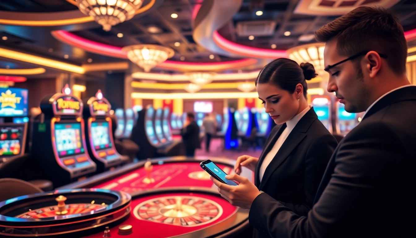 Experience the excitement of online gaming at https://ok8386.autos/ featuring vibrant casino tables and energetic players.
