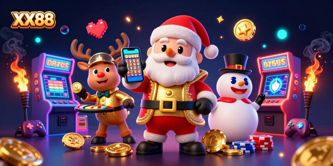 Experience the thrill of XX88 with vibrant casino characters celebrating jackpots and fun!