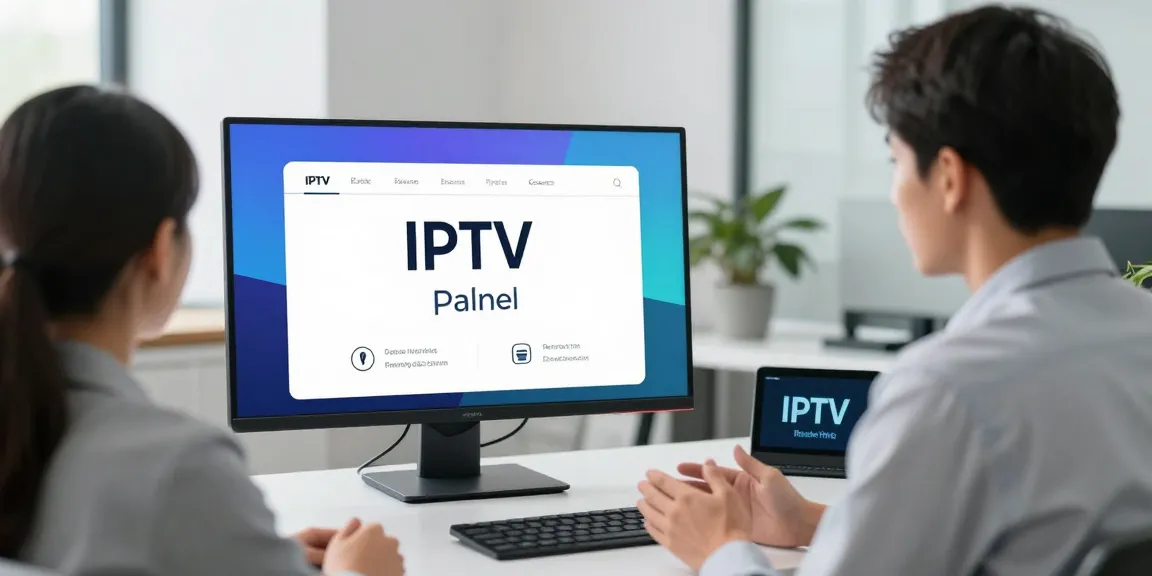 Trusted IPTV Reseller Panel provider in a local office setting, demonstrating professionalism and quality service.