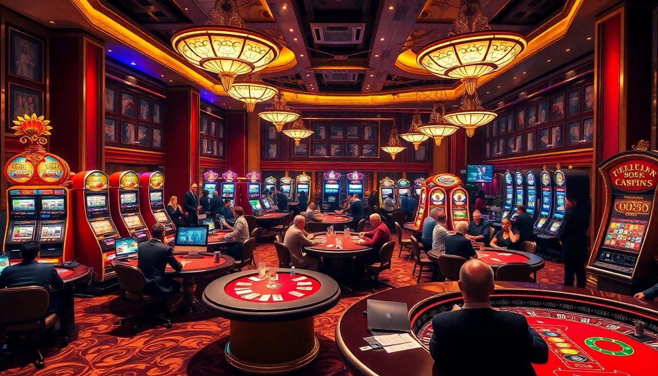 Experience the excitement of casino gaming with https://kjc.us.com/, featuring vibrant tables and players.