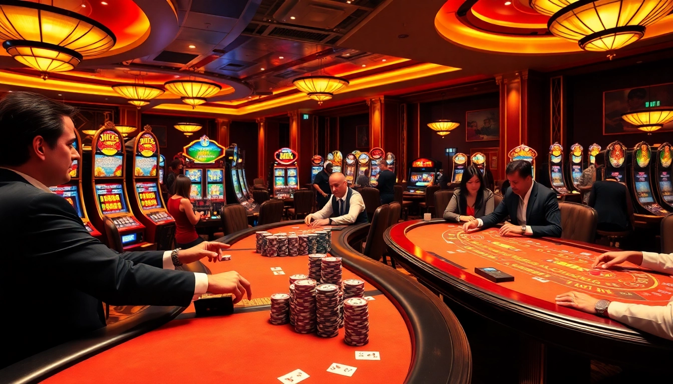 Experience the excitement of FLY88 with vibrant casino games and lively players.