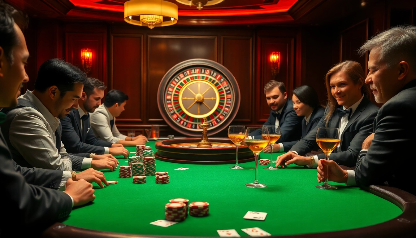 Experience the thrill of poker at https://www.vvjl11.com/ with vibrant casino tables, colorful chips, and a roulette wheel.