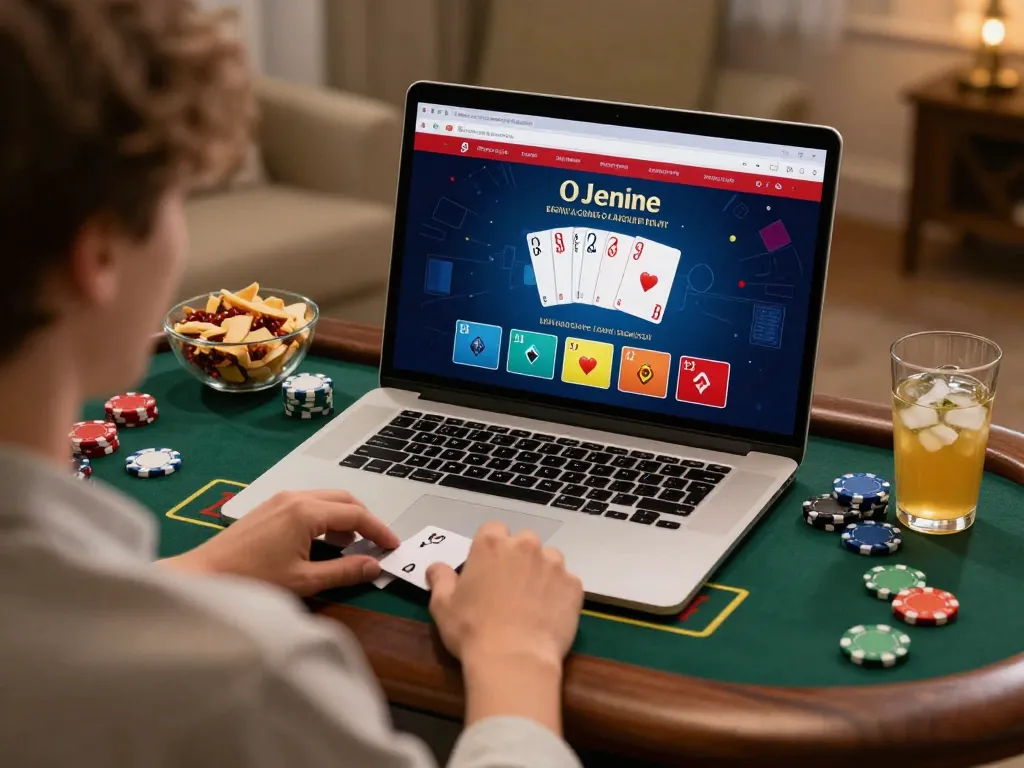 Player enjoying live dealer blackjack at MMOO online casino with immersive interface.