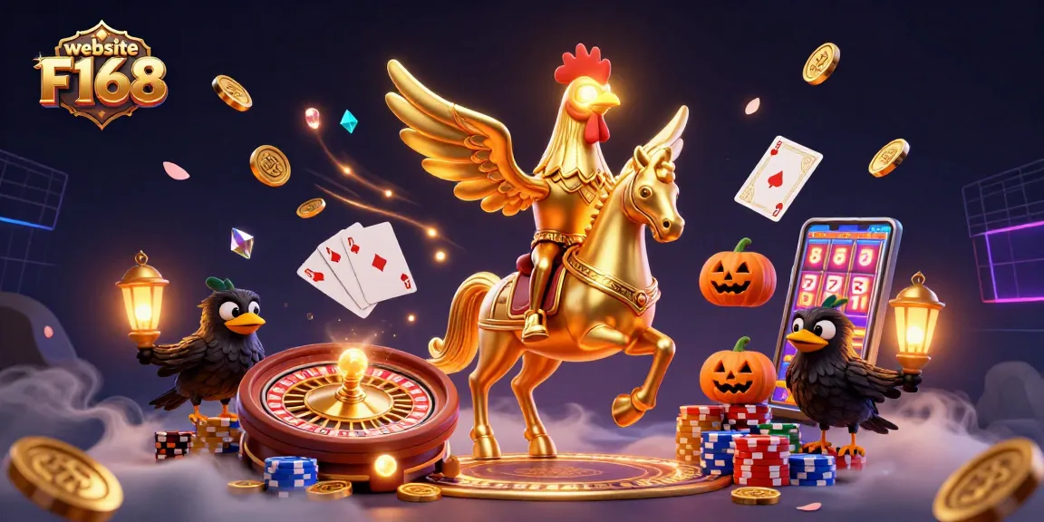 Experience the excitement at website F168 with thrilling casino games and vibrant visuals.