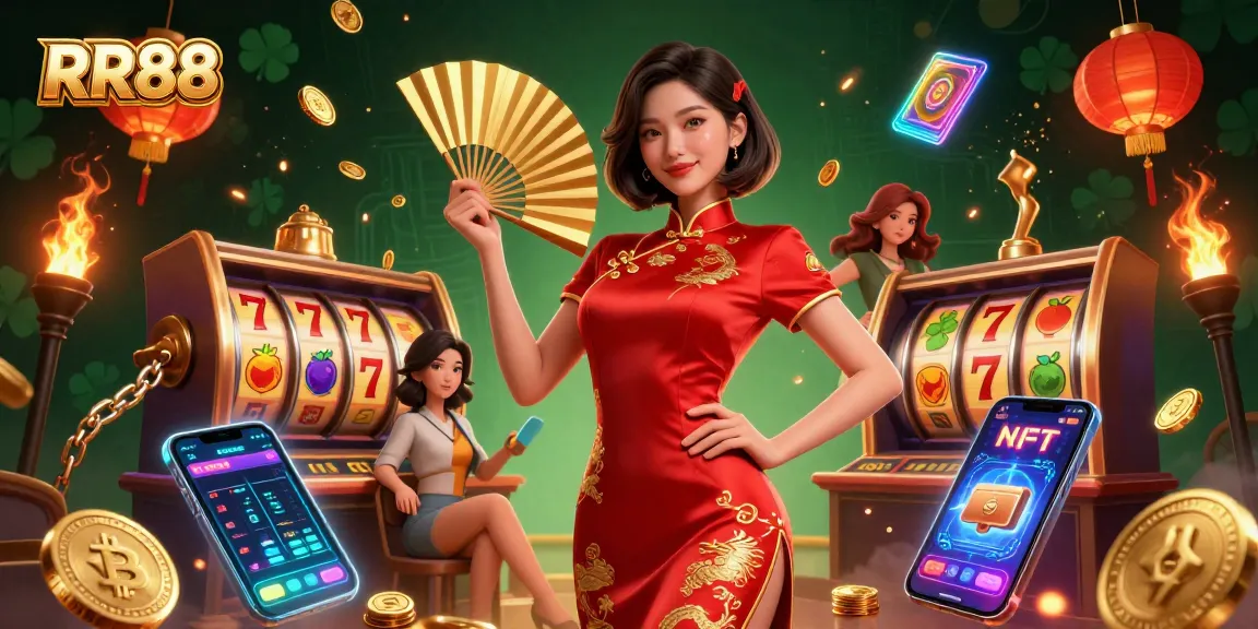 Capture exhilarating gameplay and winning excitement at RR88 with vibrant casino elements and stunning graphics.