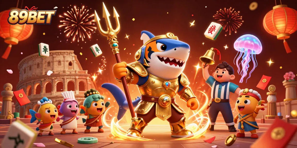 Experience the thrill of winning with 89BET in a dynamic 3D casino adventure.