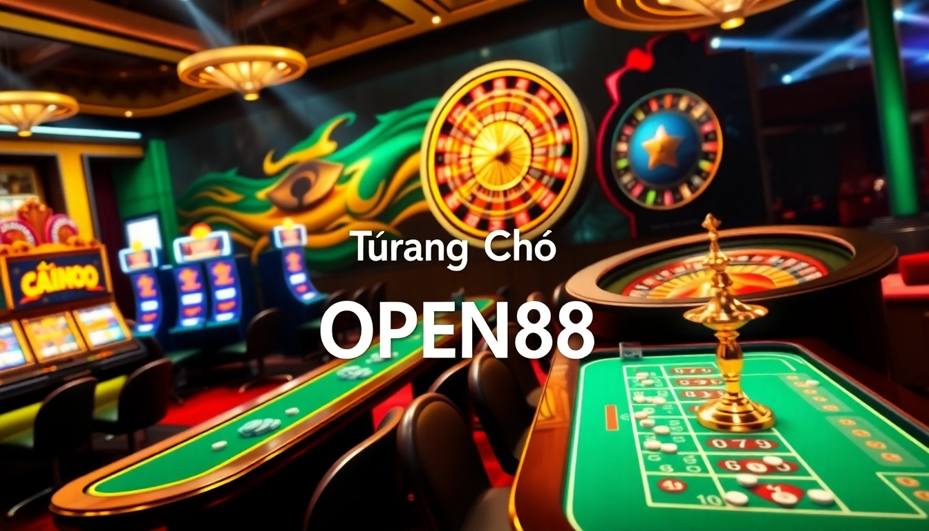 Experience the excitement of online gambling at trang chủ OPEN88 with vibrant tables and thrilling gameplay.