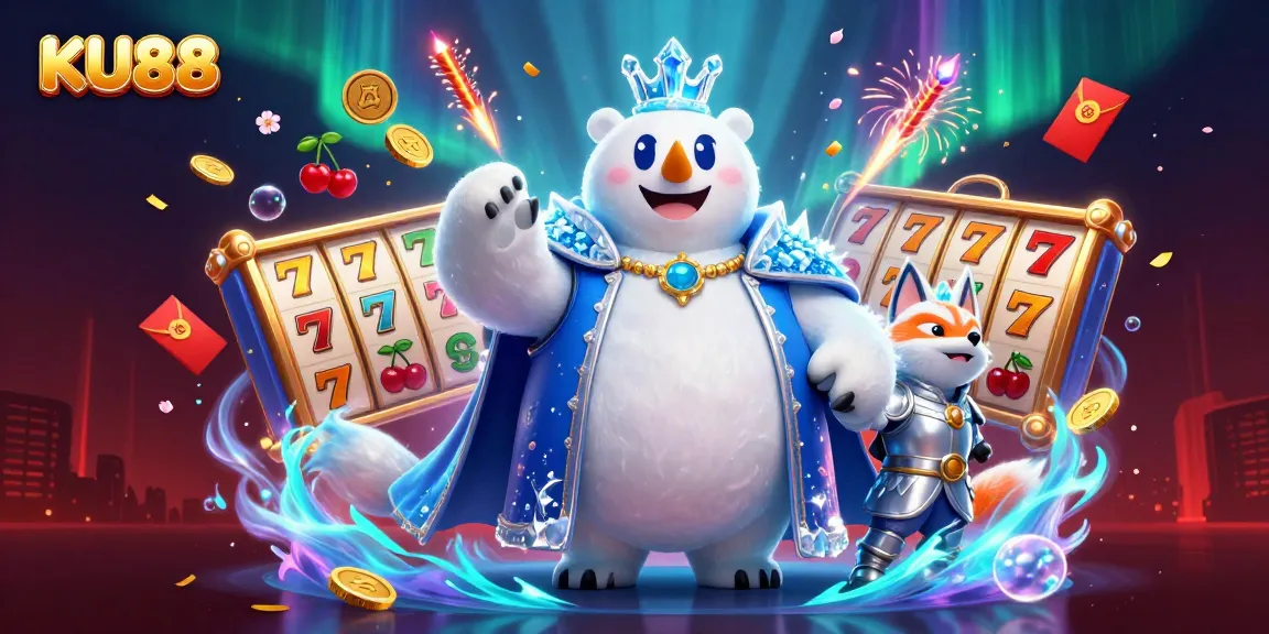 Engage with top-tier slots at KU88 Casino featuring entertaining cartoon characters.