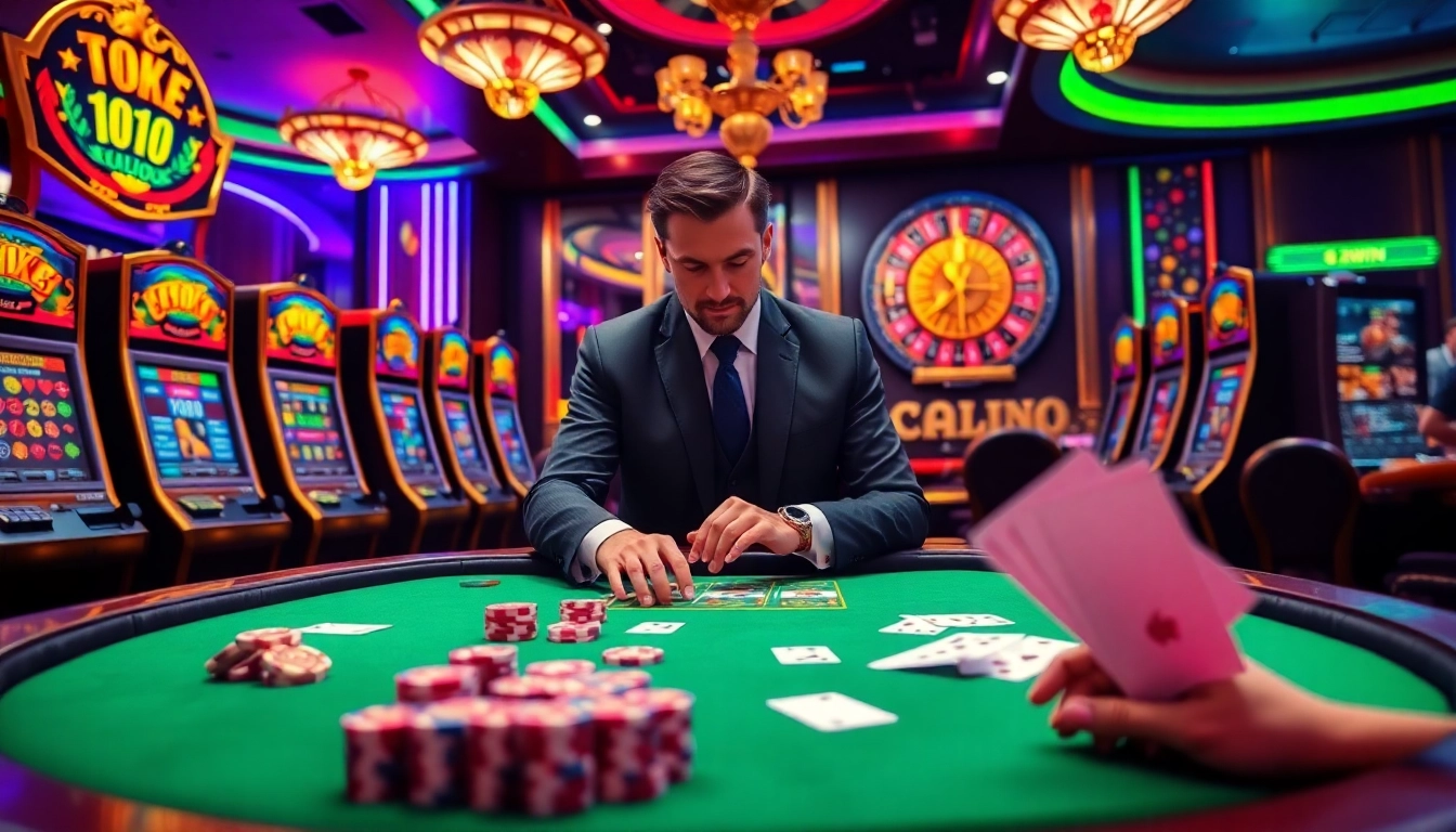 Experience the thrill of 32WIN with vibrant casino tables and exciting gameplay.