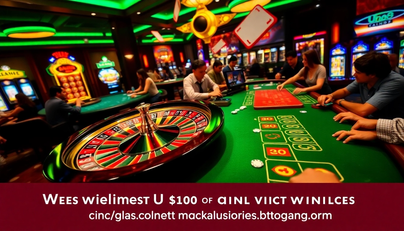 Experience thrilling gameplay at U888 with vibrant casino tables and exciting stakes.