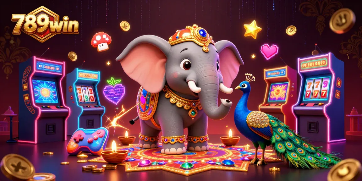 Engage with immersive gaming at 789win featuring vibrant casino elements in a captivating scene.