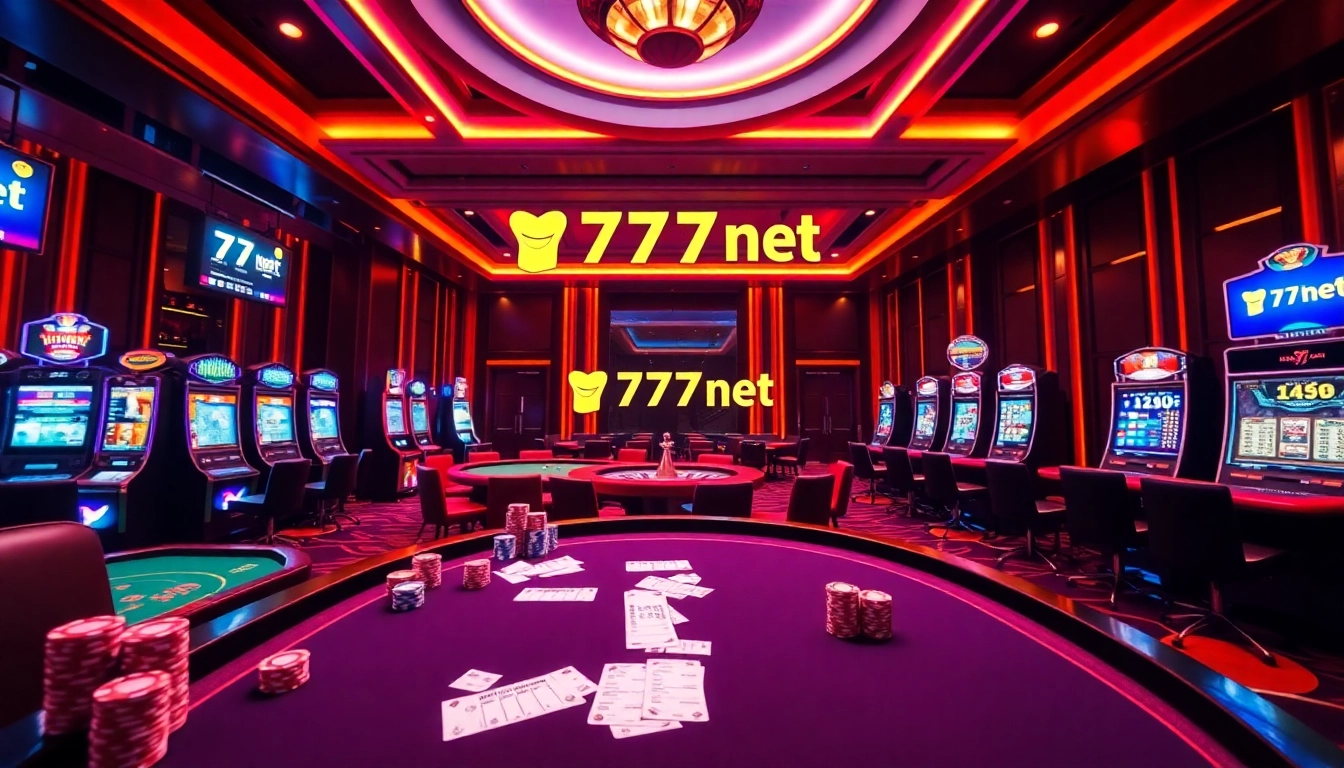 Experience the thrill of betting at 77ball net with luxurious casino games and vibrant tables.