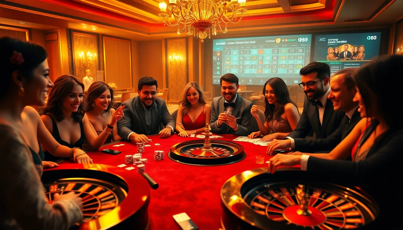 Experience thrilling gaming at https://cm88.autos/ with luxurious tables and vibrant ambiance.